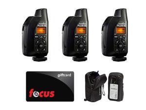PocketWizard Plus III Transceiver (3pc) plus Carrying Cases PocketWizard Plus III Transceiver (3pc) plus Carrying Cases