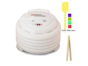 Nesco FD-1040 1000-watt Gardenmaster Food Dehydrator + Silicone Spatula (Color May Vary)+ 6.5" Long Bamboo Toast Tong Nesco FD-1040 1000-watt Gardenmaster Food Dehydrator + Silicone Spatula (Color May Vary)+ 6.5" Long Bamboo Toast Tong