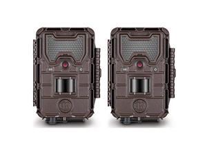 Bushnell Trophy Cam HD Aggressor No-Glow Trail Camera (Set of 2) (Brown) Bushnell Trophy Cam HD Aggressor No-Glow Trail Camera (Set of 2) (Brown)
