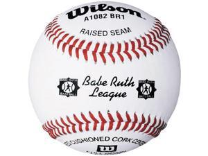 Wilson A1082 Babe Ruth League Series Baseball 1 Dozen, White Wilson A1082 Babe Ruth League Series Baseball 1 Dozen, White