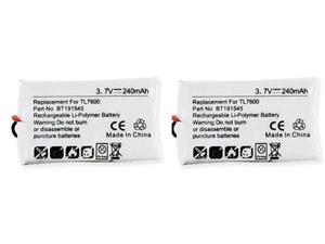 New Replacement Battery for AT&T TL7611 (2 Pack) New Replacement Battery for AT&T TL7611 (2 Pack)