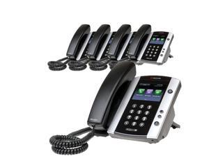 Polycom VVX 600 (5-Pack) VVX600 Business Media Phone Polycom VVX 600 (5-Pack) VVX600 Business Media Phone