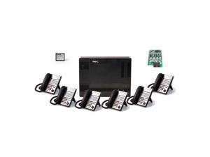 NEC 1100009 SL1100 System Kit w/ (6) 24 Key Phones NEC 1100009 SL1100 System Kit w/ (6) 24 Key Phones