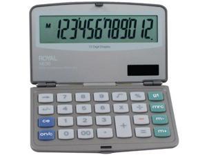 ROYAL ROY29305YM Royal XE36 Calculator with 12 Digit Display Extra Large Display Solar and Battery Power ROYAL ROY29305YM Royal XE36 Calculator with 12 Digit Display Extra Large Display Solar and Battery Power