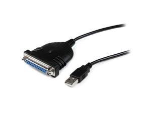 StarTech Q16736B StarTech 6-Feet USB to DB25 Parallel Printer Adapter Cable StarTech Q16736B StarTech 6-Feet USB to DB25 Parallel Printer Adapter Cable