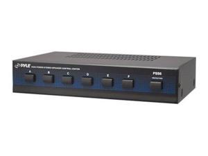 pyle audio T52580B Pyle Home PSS6 6-Channel High Power Stereo Speaker Selector pyle audio T52580B Pyle Home PSS6 6-Channel High Power Stereo Speaker Selector