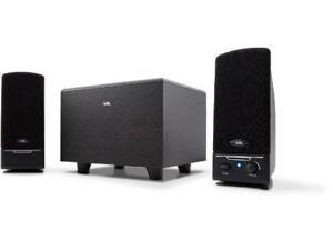 cyber acoustics 448533B Cyber Acoustics CA-3001RB 3 Piece Subwoofer and Satellite Speaker System Black cyber acoustics 448533B Cyber Acoustics CA-3001RB 3 Piece Subwoofer and Satellite Speaker System Black