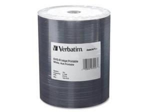 Verbatim CA7460w Verbatim 4.7 GB up to 16x DataLifePlus White Inkjet Hub Printable Recordable Disc DVD-R 100-Disc Tape Wrap Verbatim CA7460w Verbatim 4.7 GB up to 16x DataLifePlus White Inkjet Hub Printable Recordable Disc DVD-R 100-Disc Tape Wrap