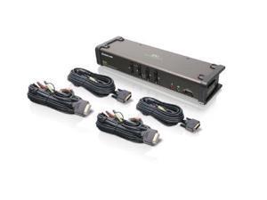 iogear GCS1104B IOGEAR 4-Port DVI KVMP Switch with Audio and 4-USB 2.0, DVI-D KVM Cables GCS1104 (Black) iogear GCS1104B IOGEAR 4-Port DVI KVMP Switch with Audio and 4-USB 2.0, DVI-D KVM Cables GCS1104 (Black)