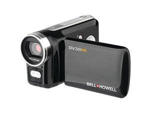Bell & Howell ELBDV200HDB Bell & Howell DV200HD Digital Camcorder, 1280 x 720p HD Video Resolution, 4x Digital Zoom Bell & Howell ELBDV200HDB Bell & Howell DV200HD Digital Camcorder, 1280 x 720p HD Video Resolution, 4x Digital Zoom