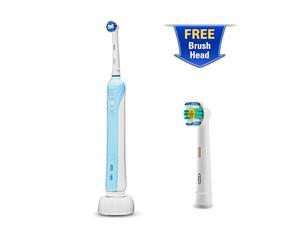 Oral-B ProfessionalCare 1000-2 W/ Brush Head Professional Care Toothbrush Battery Life: Up To 7 Days Oral-B ProfessionalCare 1000-2 W/ Brush Head Professional Care Toothbrush Battery Life: Up To 7 Days