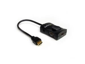 StarTech ST122HDMILEB StarTech.com ST122HDMILE 2 Port HDMI Video Splitter with Audio - USB Powered StarTech ST122HDMILEB StarTech.com ST122HDMILE 2 Port HDMI Video Splitter with Audio - USB Powered