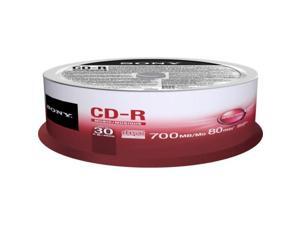 SONY 700MB 4X CD-R 30 Packs Music Spindle Model 30CRM80SP SONY 700MB 4X CD-R 30 Packs Music Spindle Model 30CRM80SP