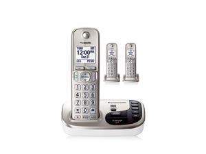 Panasonic KX-TGD223N DECT 6.0 Expandable Digital Cordless Answering System with 3 handsets Panasonic KX-TGD223N DECT 6.0 Expandable Digital Cordless Answering System with 3 handsets