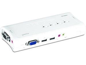 trendnet Q72871W TRENDnet 4-Port USB KVM Switch and Cable Kit with Audio, TK-409K trendnet Q72871W TRENDnet 4-Port USB KVM Switch and Cable Kit with Audio, TK-409K