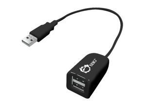 SIIG JUH20011S1B SIIG USB 2.0 Portable 2-Port Hub SIIG JUH20011S1B SIIG USB 2.0 Portable 2-Port Hub