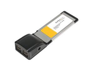 StarTech N71139M StarTech 2 Port ExpressCard 1394b FireWire Laptop Adapter Card StarTech N71139M StarTech 2 Port ExpressCard 1394b FireWire Laptop Adapter Card