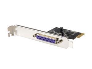 StarTech V10085M StarTech.com 1 Port PCI Express Dual Profile Parallel Adapter Card - SPP-EPP-ECP - 2x DB25 IEEE 1284 PCIe Parallel Card StarTech V10085M StarTech.com 1 Port PCI Express Dual Profile Parallel Adapter Card - SPP-EPP-ECP - 2x DB25 IEEE 1284 PCIe Parallel Card