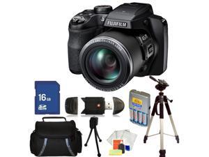 Fujifilm FinePix S8200 Digital Camera (Black) Kit 1 Fujifilm FinePix S8200 Digital Camera (Black) Kit 1
