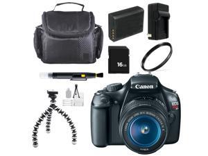 Canon EOS Rebel T3 Digital SLR Camera with 18-55mm IS Lens 9 Peice Bundle Canon EOS Rebel T3 Digital SLR Camera with 18-55mm IS Lens 9 Peice Bundle