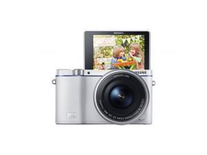 Samsung NX3300 touchscreen mirrorless camera with 16-50mm lens - Black Samsung NX3300 touchscreen mirrorless camera with 16-50mm lens - Black
