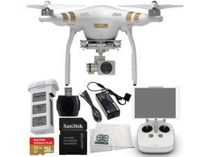 DJI Phantom 3 Professional Quadcopter Drone with 4K UHD Video Camera Starter Kit--Includes SanDisk Memory Card + High Speed Memory Card Reader DJI Phantom 3 Professional Quadcopter Drone with 4K UHD Video Camera Starter Kit--Includes SanDisk Memory Card + High Speed Memory Card Reader