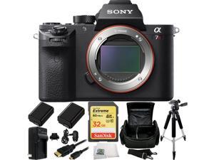 Sony Alpha a7R Mark II a7R II a7RII ILCE7RM2/B Mirrorless Camera 32GB Bundle 8PC Accessory Kit. Includes SanDisk 32GB Extreme SDHC Memory Card (SDSDXN-032G-G46) + 2 Replacement FW-50 Batteries + MORE Sony Alpha a7R Mark II a7R II a7RII ILCE7RM2/B Mirrorless Camera 32GB Bundle 8PC Accessory Kit. Includes SanDisk 32GB Extreme SDHC Memory Card (SDSDXN-032G-G46) + 2 Replacement FW-50 Batteries + MORE