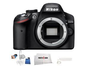 Nikon D3200 DSLR (Body Only) (International Version - No Warranty) + Power Bank + 5 Piece Starter Kit + Microfiber Cleaning Cloth Nikon D3200 DSLR (Body Only) (International Version - No Warranty) + Power Bank + 5 Piece Starter Kit + Microfiber Cleaning Cloth