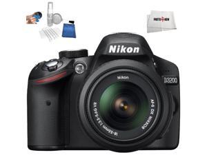 Nikon D3200 DSLR + Nikon AF-S 18-55mm f/3.5-5.6 DX VR - International Version (No Warranty) Nikon D3200 DSLR + Nikon AF-S 18-55mm f/3.5-5.6 DX VR - International Version (No Warranty)