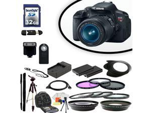 Canon EOS Rebel 650D / T4i Digital SLR Camera With 18-55mm Lens & Ultimate Accessory Bundle Canon EOS Rebel 650D / T4i Digital SLR Camera With 18-55mm Lens & Ultimate Accessory Bundle