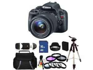 Canon EOS Rebel SL1 DSLR Camera with 18-55mm f/3.5-5.6 EF-S IS STM Lens - Kit 3 Canon EOS Rebel SL1 DSLR Camera with 18-55mm f/3.5-5.6 EF-S IS STM Lens - Kit 3