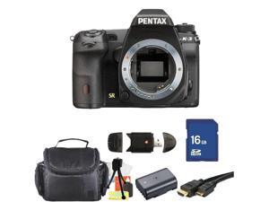 PENTAX K-3 Black 23.35 MP Digital SLR Camera Body Kit PENTAX K-3 Black 23.35 MP Digital SLR Camera Body Kit