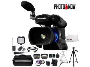Panasonic AG-AC8PJ Shoulder Mount Video Camera with 3-Inch LCD (Black) With Professional Bundle Panasonic AG-AC8PJ Shoulder Mount Video Camera with 3-Inch LCD (Black) With Professional Bundle