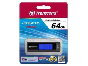 Transcend 64GB JetFlash 760 Super Speed USB 3.0 Flash Drive Black Model TS64GJF760 Transcend 64GB JetFlash 760 Super Speed USB 3.0 Flash Drive Black Model TS64GJF760