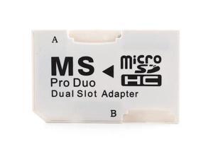 NEON MicroSD or microSDHC to Memory Stick PRO Duo adapter. Dual slot adapter for 2 Micro Cards Model NEODUO2xAD NEON MicroSD or microSDHC to Memory Stick PRO Duo adapter. Dual slot adapter for 2 Micro Cards Model NEODUO2xAD
