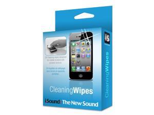 ISOUND Cleaning Wipes 20 Cleaning Wipes Designed for Mobile Screens & Portable Devices - Clear. Model ISOUND-4716 ISOUND Cleaning Wipes 20 Cleaning Wipes Designed for Mobile Screens & Portable Devices - Clear. Model ISOUND-4716