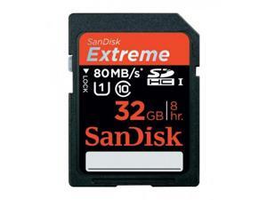 SanDisk 32GB SDHC Class 10 UHS-I Memory Card 80MB/s Model SDSDXS-032G-X46 SanDisk 32GB SDHC Class 10 UHS-I Memory Card 80MB/s Model SDSDXS-032G-X46