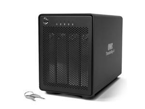 OWC ThunderBay 4, four-bay drive enclosure with dual Thunderbolt 2 ports, RAID-ready . Supports up to 6.0TB Drive per bay. 1 Meter Thunderbolt Certified Cable included. Model OWCTB2IVKIT0GB OWC ThunderBay 4, four-bay drive enclosure with dual Thunderbolt 2 ports, RAID-ready . Supports up to 6.0TB Drive per bay. 1 Meter Thunderbolt Certified Cable included. Model OWCTB2IVKIT0GB