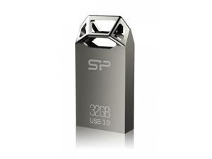 Silicon Power 32GB Silicon Power Jewel J50 USB3.0 Zinc-Alloy Compact USB Flash Drive Titanium Edition Model SP032GBUF3J50V1T Silicon Power 32GB Silicon Power Jewel J50 USB3.0 Zinc-Alloy Compact USB Flash Drive Titanium Edition Model SP032GBUF3J50V1T