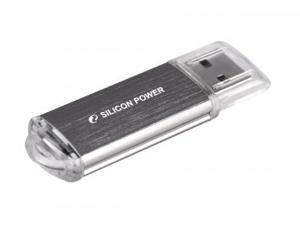 Silicon Power 32GB Silicon Power Ultima II i-Series Silver USB Flash Drive Model SP032GBUF2M01V1S Silicon Power 32GB Silicon Power Ultima II i-Series Silver USB Flash Drive Model SP032GBUF2M01V1S