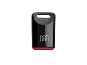 Silicon Power 8GB Silicon Power Touch T06 Compact USB Flash Drive Black Model SP008GBUF2T06V1K Silicon Power 8GB Silicon Power Touch T06 Compact USB Flash Drive Black Model SP008GBUF2T06V1K