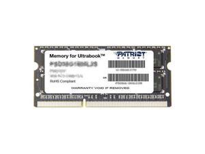 Patriot Memory 4GB PC3-10600 (1333MHz) Ultrabook SODIMM Model PSD34G1333L2S Patriot Memory 4GB PC3-10600 (1333MHz) Ultrabook SODIMM Model PSD34G1333L2S
