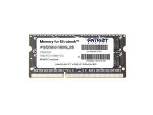 Patriot Memory 8GB PC3-12800 (1600MHz) Ultrabook SODIMM Model PSD38G1600L2S Patriot Memory 8GB PC3-12800 (1600MHz) Ultrabook SODIMM Model PSD38G1600L2S