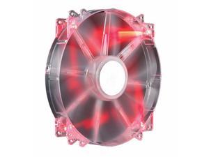 Cooler Master MegaFlow 200 - Sleeve Bearing 200mm Red LED Silent Fan for Computer Cases Model R4-LUS-07AR-GP Cooler Master MegaFlow 200 - Sleeve Bearing 200mm Red LED Silent Fan for Computer Cases Model R4-LUS-07AR-GP