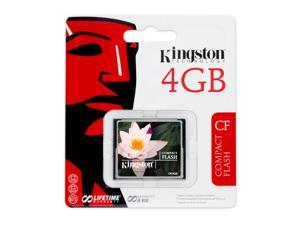 Kingston 4GB CompactFlash Memory Card Model CF/4GB Kingston 4GB CompactFlash Memory Card Model CF/4GB