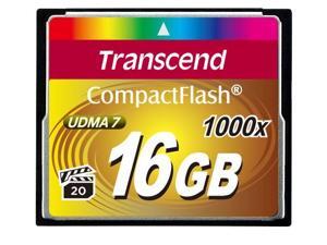 Transcend 16GB Ultimate Compact Flash (CF) Flash Card Model TS16GCF1000 Transcend 16GB Ultimate Compact Flash (CF) Flash Card Model TS16GCF1000