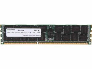Mushkin Enhanced 16GB Proline DDR3 PC3-10600 1333MHz 240-Pin Server Memory Model 992087 Mushkin Enhanced 16GB Proline DDR3 PC3-10600 1333MHz 240-Pin Server Memory Model 992087