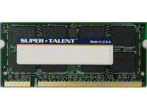 Super Talent 1GB DDR2 PC-6400 800MHz Micron Chip Notebook Memory Model T800SA1G/M Super Talent 1GB DDR2 PC-6400 800MHz Micron Chip Notebook Memory Model T800SA1G/M
