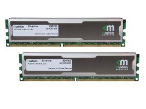 Mushkin Enhanced 8GB (2 x 4GB) Silverline DDR2 PC2-6400 800MHz 240-Pin Desktop Memory Model 996763 Mushkin Enhanced 8GB (2 x 4GB) Silverline DDR2 PC2-6400 800MHz 240-Pin Desktop Memory Model 996763