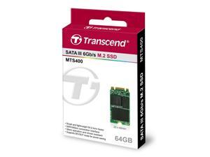 Transcend 64GB MTS400 SATA III MLC Internal Solid State Drive (SSD) Model TS64GMTS400 Transcend 64GB MTS400 SATA III MLC Internal Solid State Drive (SSD) Model TS64GMTS400